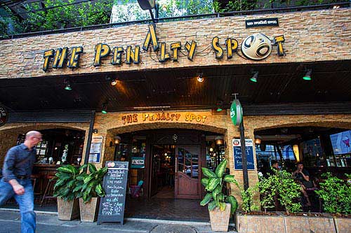 The Penalty Spot, Sport and Music Pub, Sukhumvit, Bangkok, Thailand